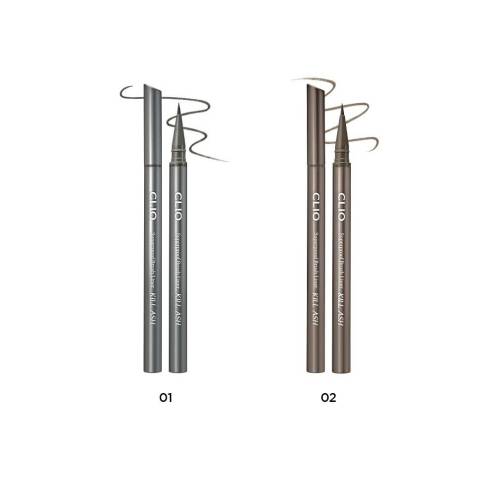 [CLIO] Bút kẻ mắt cọ 0,55ml Chống thấm nước (Đen & Tro) Kill Ash