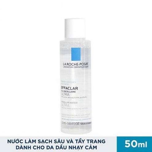 [mini 50ml] Nước Tẩy Trang La Roche-Posay Micellar Water Ultra Sensitive Skin