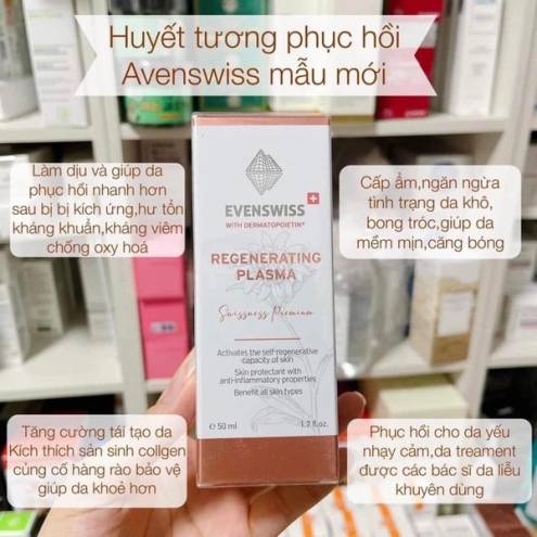 Huyết Tương Phục Hồi Da Evenswiss Regenerating Plasma Serum 50ml