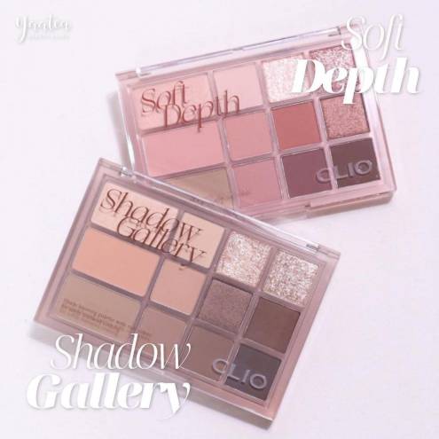 Bảng mắt và má NEW CLIO SHADE & SHADOW PALETTE 02 SOFT DEPTH