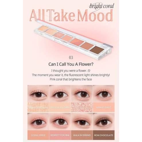 Bảng Phấn Mắt Peripera All Take Mood Palette 7 ô