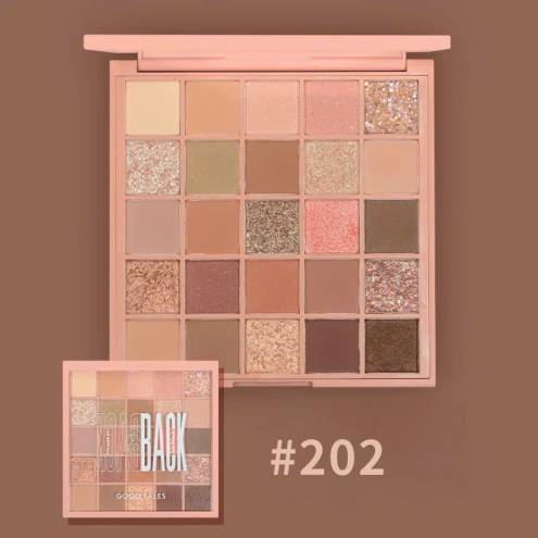 Bảng Phấn Mắt Gogo Tales Màu 202 Classic Orange 25 Ô Back To Reality Eyeshadow