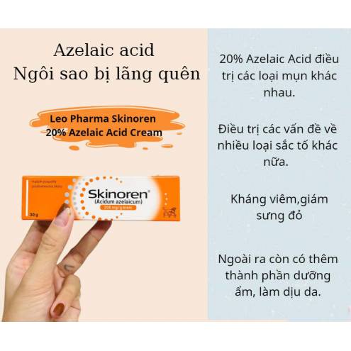 Kem trị mụn Skinoren 200Mg/G (Azelaic Acd 20%)