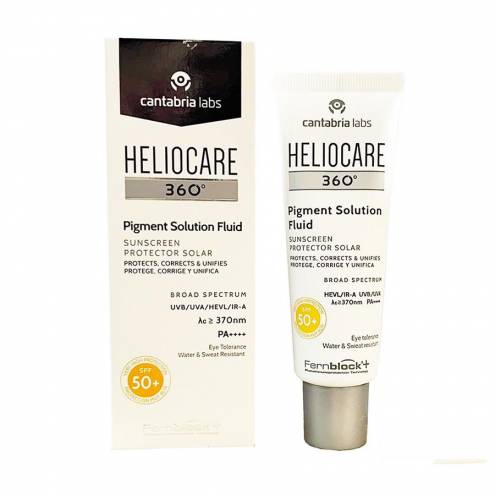 Kem Chống Nắng Heliocare 360º Pigment Solution Fluid SPF50+ Ultraligero (50ml) – New