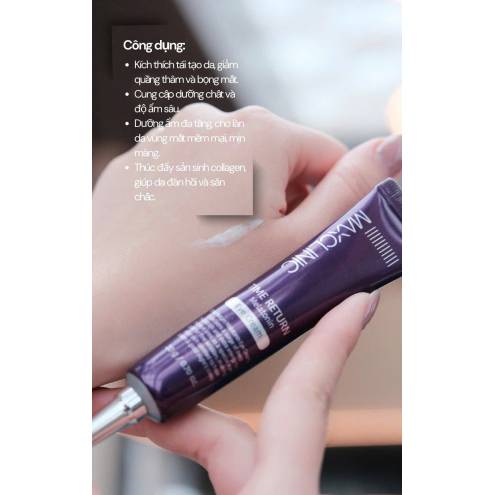 Kem mắt Maxclinic Melatonin