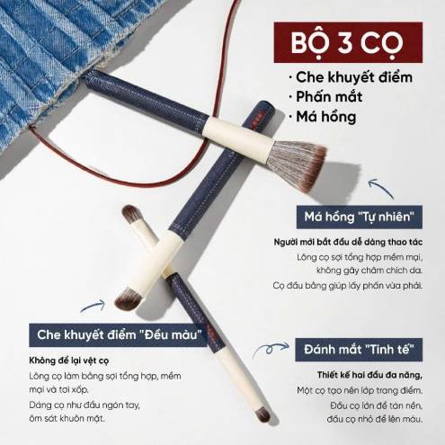 BỘ TRANG ĐIỂM 6 MÓN DENIM AMORTALS