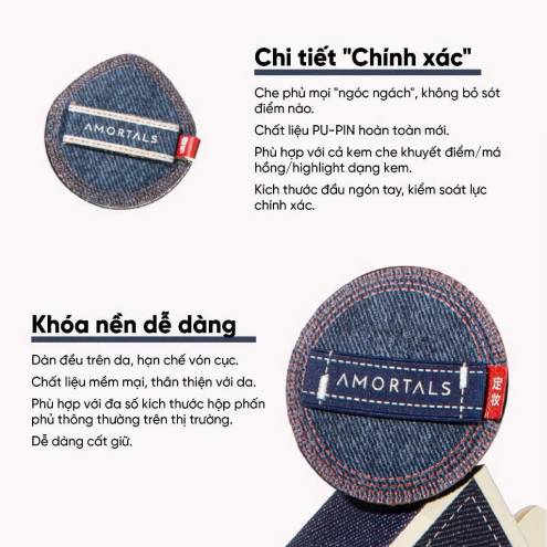 BỘ TRANG ĐIỂM 6 MÓN DENIM AMORTALS