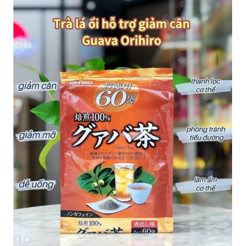 Trà Ổi Giảm Cân Orihiro Nhật Bản – Hỗ Trợ giảm Cân, Cải Thiện Sức Khỏe