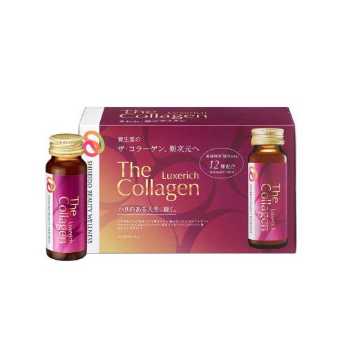 Nước Uống The Collagen Luxerich Shiseido 50ml x 10 lọ
