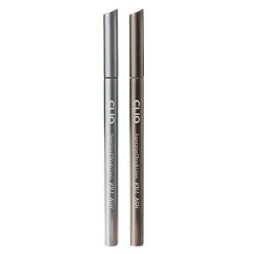 [CLIO] Bút kẻ mắt cọ 0,55ml Chống thấm nước (Đen & Tro) Kill Ash