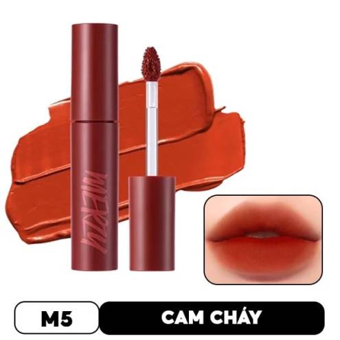 [Màu 1-8] Son Kem Lì, Siêu Mịn Môi Merzy Bite The Beat Mellow Tint 4g