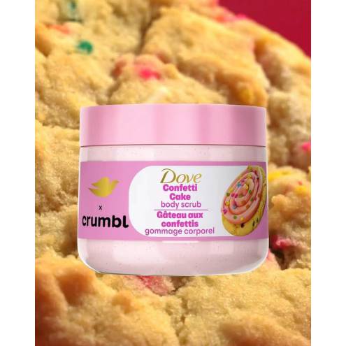 TẨY DA CHẾT BẢN GIỚI HẠN DOVE x CRUMBL BODY SCRUB