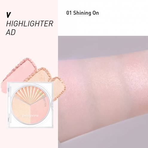 Phấn bắt sáng Peripera V Highlighter