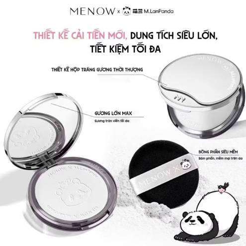 Phấn phủ nén Menow Velvet Mist Xomplexion
