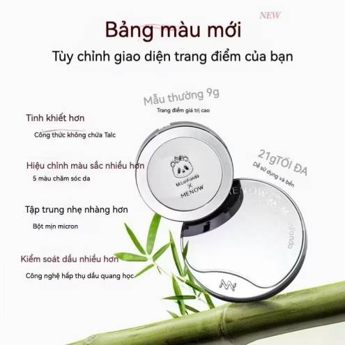 Phấn phủ nén Menow Velvet Mist Xomplexion