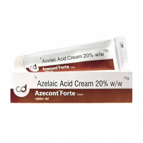 Azecont Forte 20% Azelaic acid Cream 15g – Kem trị mụn, giảm thâm