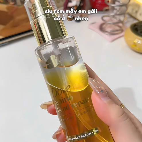 Nước hoa cho tóc: Serum & Dầu dưỡng Dove 77ml 