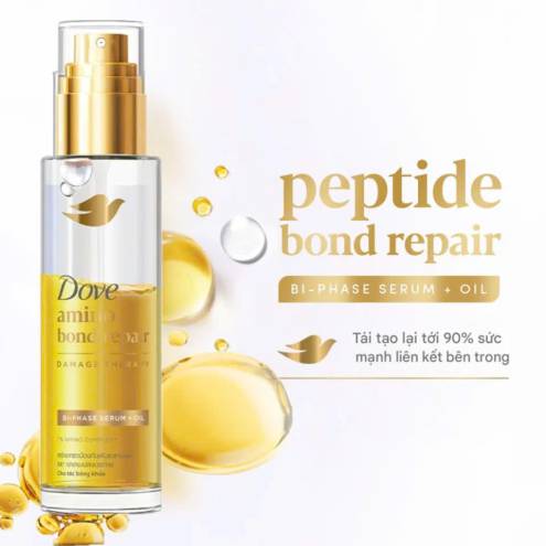 Nước hoa cho tóc: Serum & Dầu dưỡng Dove 77ml 