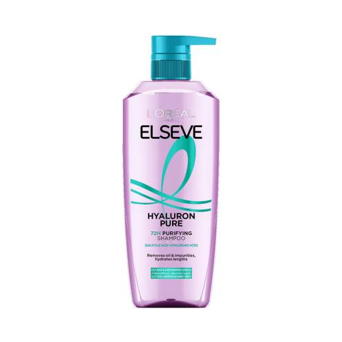 Gội Xả L'Oreal Paris Hyaluron Pure Purifying Shampoo & Hydrating Conditioner Sạch Nhờn Nhẹ Bồng