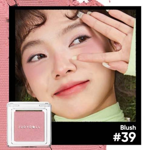 Phấn Má Hồng Đơn Sắc Lên Màu Chuẩn Judydoll Blush Powder