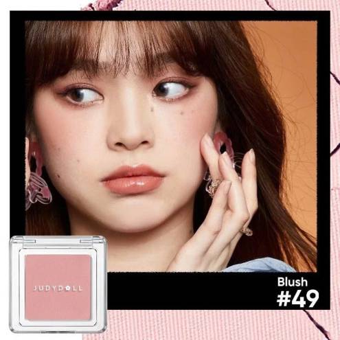 Phấn Má Hồng Đơn Sắc Lên Màu Chuẩn Judydoll Blush Powder