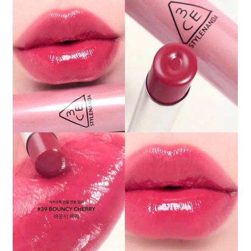 Son Dưỡng Có màu Dạng Thỏi 3ce Glazy Lip Glow (NEW)