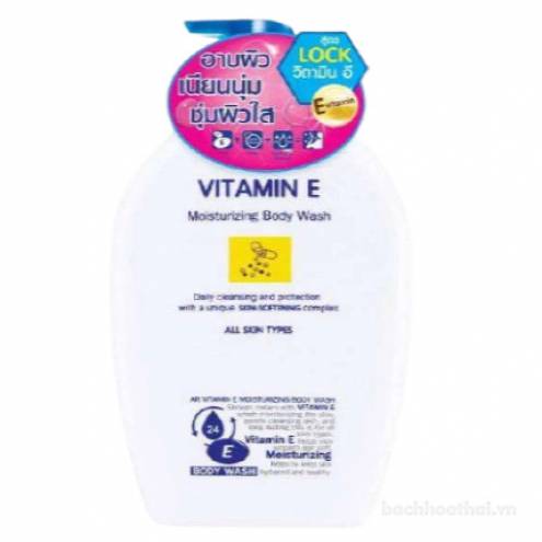  Sữa Tắm Giàu Vitamin E Aron Moisturizing Body Wash Dưỡng Ẩm Sâu Chống Oxy Hóa 