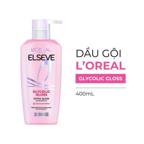 Gội , Xả L'Oreal Paris Elvive Glycolic Gloss