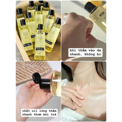 Dầu dưỡng thể NEUTROGENA Body Oil Light Sesame Formula 250mL