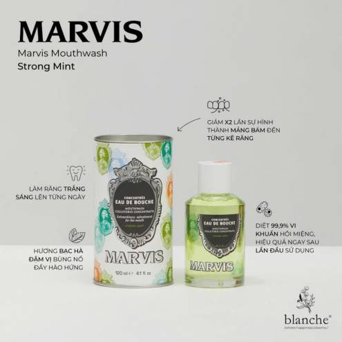 Nước súc miệng Marvis collection 120ml