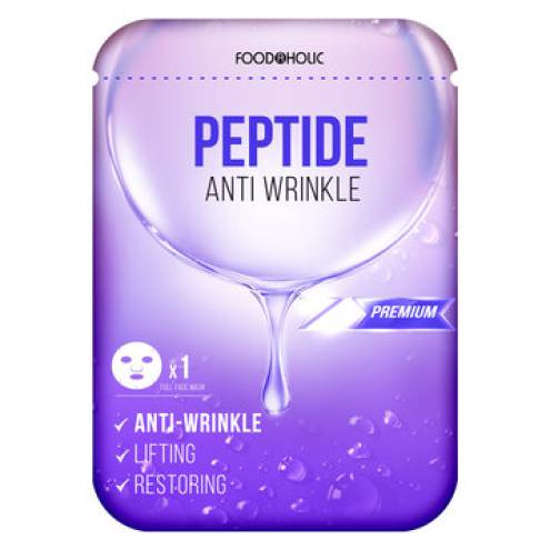 Mặt Nạ Foodaholic Peptide Hỗ Trợ Trẻ Hoá & Mờ Nếp Nhăn Peptide Anti Wrinkle Mask 