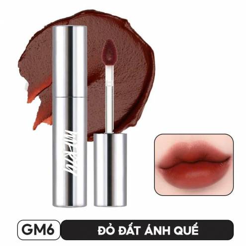 [Mery Glam Vỏ Bạc] Son Kem Lì Mềm Mịn, Lâu Trôi Merzy The Glam Mellow Tint 4g