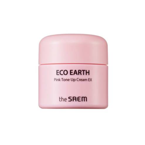 Kem Dưỡng Da Nâng Tone The Saem Eco Earth Pink Tone Up Cream EX  