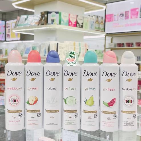 Xịt khử mùi cơ thể Dove 
