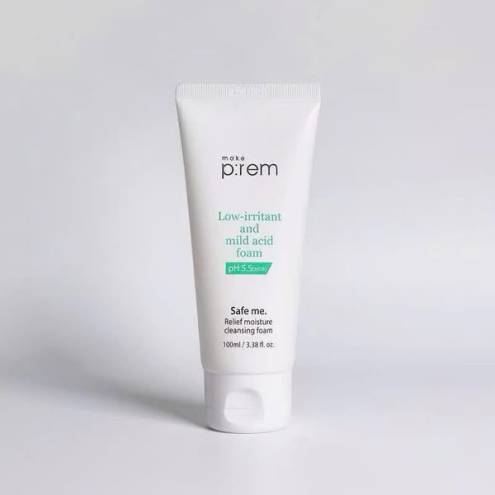 Make P:rem Sữa Rửa Mặt Dạng Sữa Safe Me Làm Sạch Dịu Nhẹ Dưỡng Ẩm Sạch Sâu An Toàn 100ml