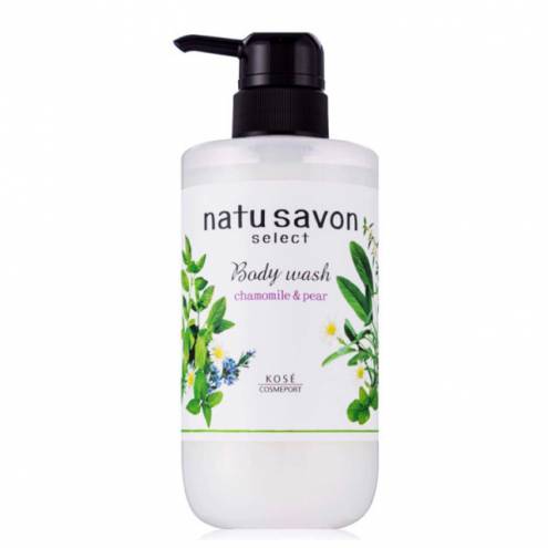 SỮA TẮM TẠO BỌT DƯỠNG TRẮNG VÀ LÀM MỀM MỊN DA SOFTYMO KOSÉ NATU SAVON 500ml