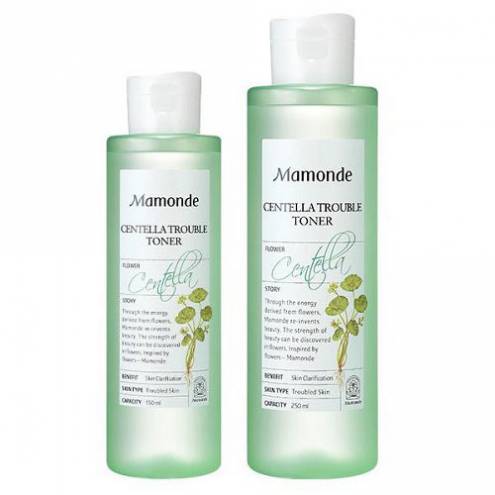 Nước hoa hồng rau má Mamonde Centella Trouble Toner