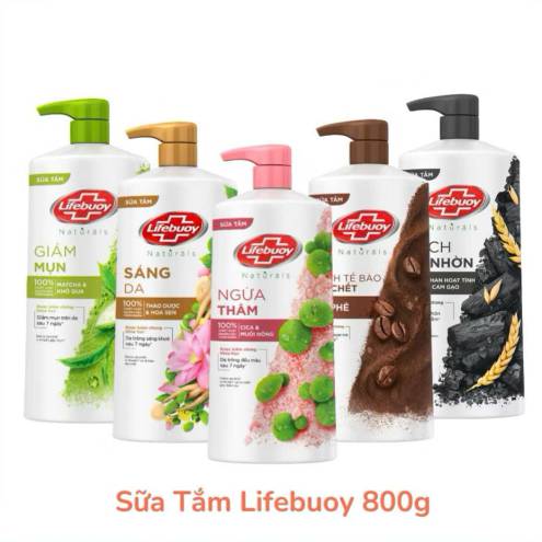 Sữa tắm Lifebuoy 800g 