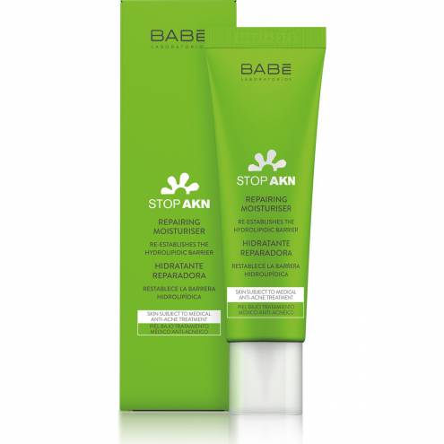 Kem phục hồi cho làn da mụn Babe Stop AKN Repairing Moisturiser 50ml 