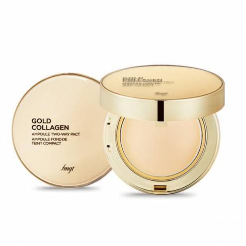 Phấn Phủ Nén The Face Shop Gold Collagen Ampoule Two-way Pact 9,5g