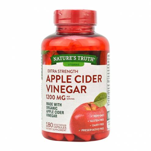 Thực phẩm chức năng Viên giấm táo hữu cơ Apple Cider Vinegar 1200mg 180 viên