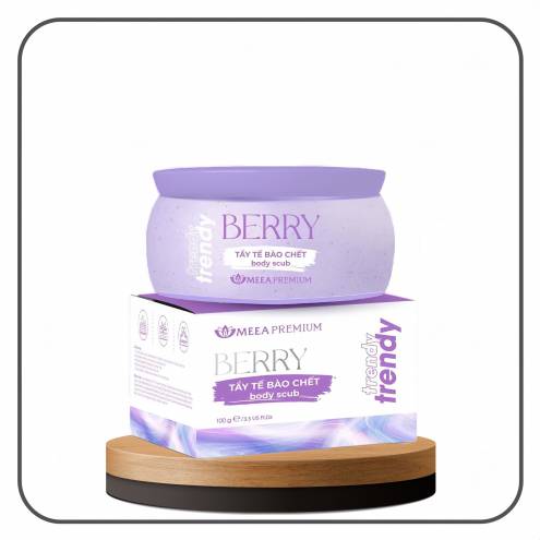 Tẩy Tế Bào Da Chết Berry Body Trendy - Meea Premium