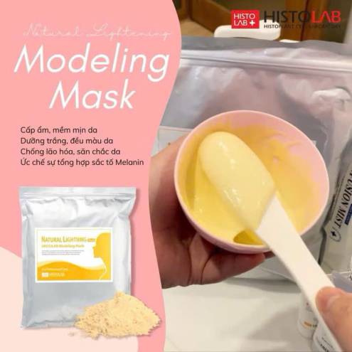 MẶT NẠ BỘT DẺO CHỐNG LÃO HOÁ HISTOLAB NATURAL LIGHTENING PLUS MODELING MASK 1000g