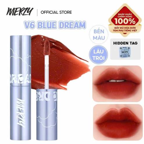 [V6 BLUE DREAM] Son Kem Lì Merzy The First Velvet Tint 4.5g