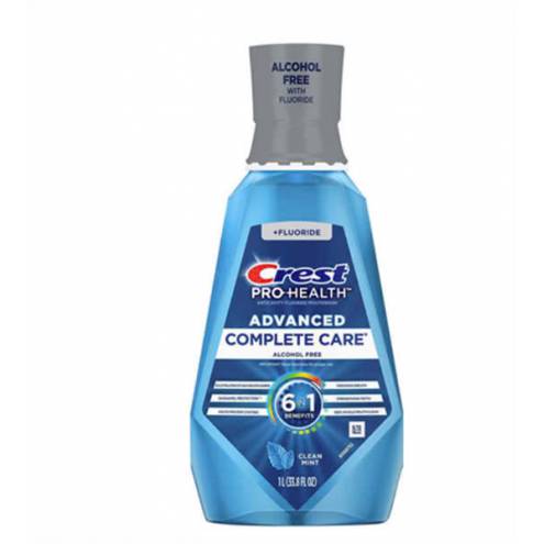 Nước Súc Miệng CREST Advanced Complete Care Alcohol Free