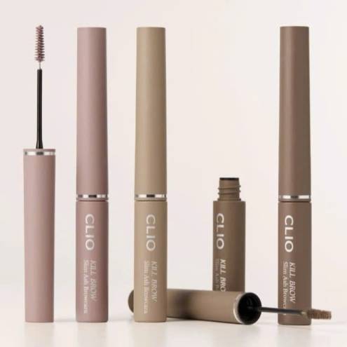 Mascara Lông Mày Siêu Mảnh Clio Kill Brown Slim Ash Browcara 3g