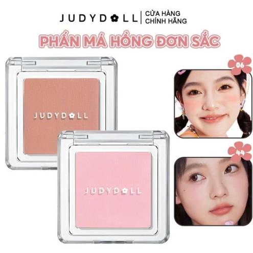 Phấn Má Hồng Đơn Sắc Lên Màu Chuẩn Judydoll Blush Powder