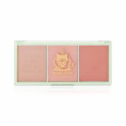 Phấn Má Hồng Sivanna Color Cat And Coffee Blush 