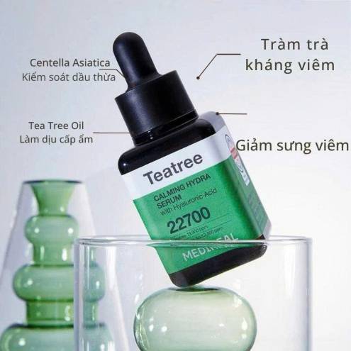 Tinh Chất Tràm Trà Làm Dịu & Dưỡng Âm Da Mediheal Tea Tree Calming Moisture Serum