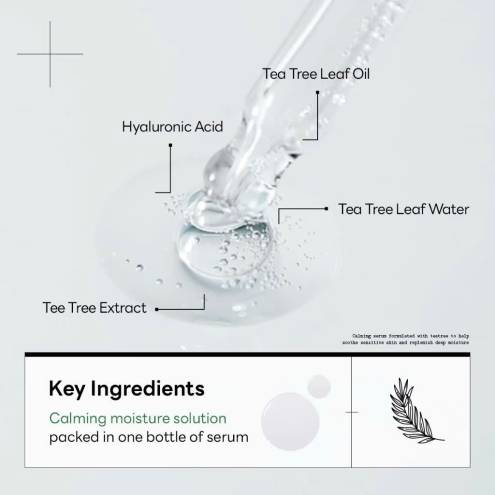 Tinh Chất Tràm Trà Làm Dịu & Dưỡng Âm Da Mediheal Tea Tree Calming Moisture Serum